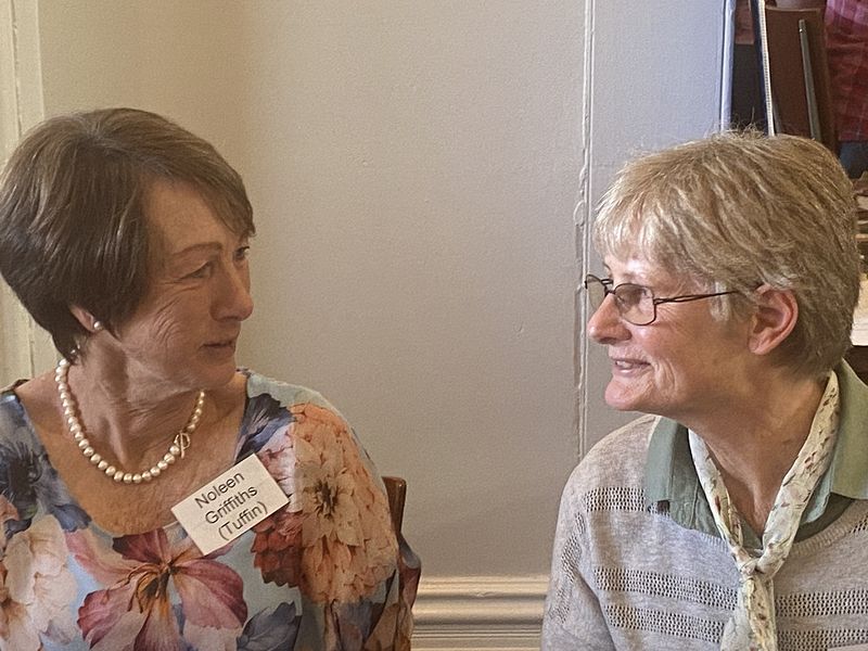 Noleen Griffith (Tuffin) and Val Cook (Hack)