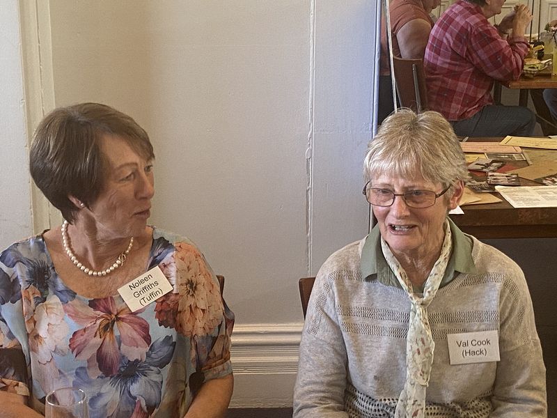 Noleen Griffith (Tuffin) and Val Cook (Hack)