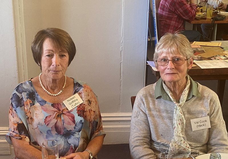 Noleen Griffith (Tuffin) and Val Cook (Hack)