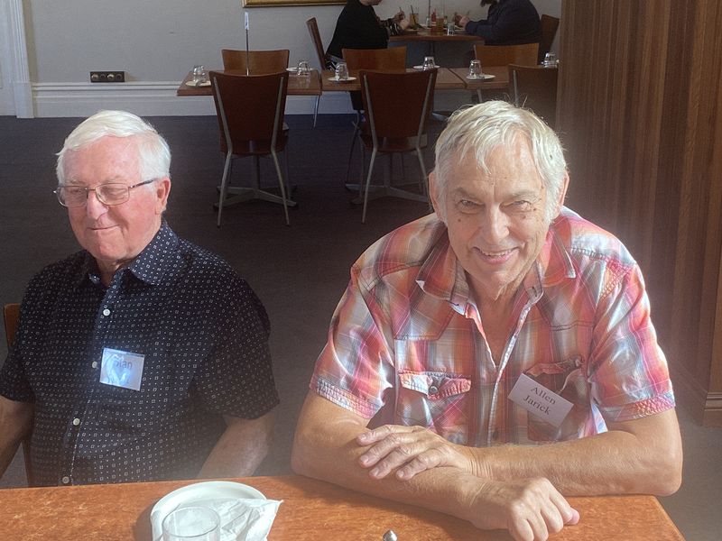 Stan Batt with Alan Jarick