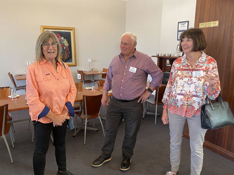 Val Hitchens (Attwood), Lou Rinaldi and Leonie Sprigg (Rinaldi)_